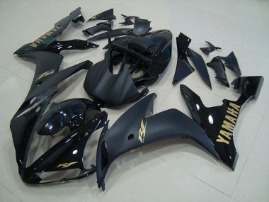 Yamaha R1 04-06 Verkleidungen - Schwarz Mattgold Fabrik