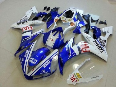 Yamaha R1 04-06 Verkleidungen - Blau Weiß Rot Fabrik