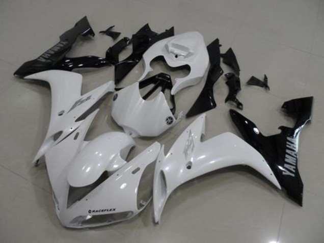 Yamaha R1 04-06 Verkleidung - Weiß Schwarz Fabrik Yamaha R1 04-06 Verkleidung - Weiß Schwarz Fabrik