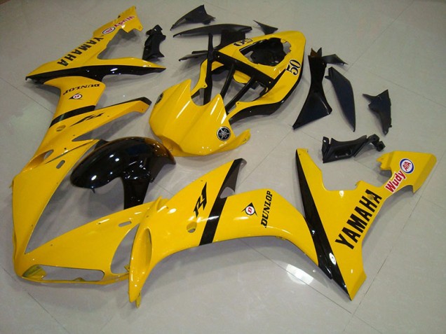 Yamaha R1 04-06 Verkleidungen - Gelb Schwarz Fabrik Yamaha R1 04-06 Verkleidungen - Gelb Schwarz Fabrik