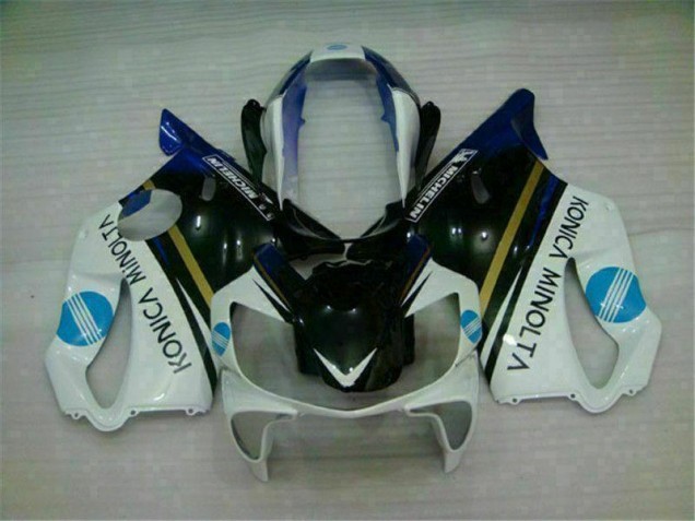 Honda CBR 600 F4i 04-07 Verkleidung - Weiß Schwarz Fabrik Honda CBR 600 F4i 04-07 Verkleidung - Weiß Schwarz Fabrik