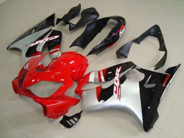 Honda CBR 600 F4i 04-07 Verkleidung - Schwarz Rot Silber Fabrik