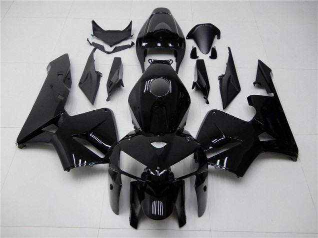 Honda CBR 600 RR 05-06 Verkleidungen - Glänzend Schwarz Fabrik Honda CBR 600 RR 05-06 Verkleidungen - Glänzend Schwarz Fabrik