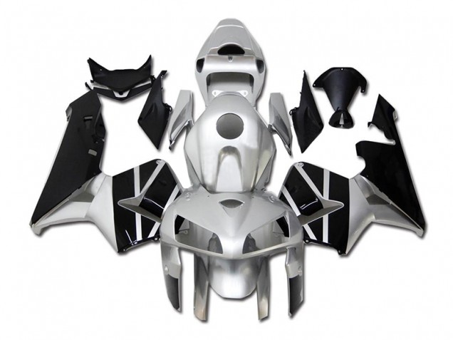 Honda CBR 600 RR 05-06 Verkleidungen - Silber Schwarz Fabrik Honda CBR 600 RR 05-06 Verkleidungen - Silber Schwarz Fabrik