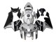 Honda CBR 600 RR 05-06 Verkleidungen - Silber Schwarz Fabrik Honda CBR 600 RR 05-06 Verkleidungen - Silber Schwarz Fabrik