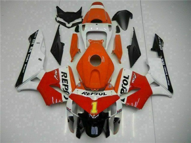 Honda CBR 600 RR 05-06 Verkleidungen - Orange Repsol Fabrik Honda CBR 600 RR 05-06 Verkleidungen - Orange Repsol Fabrik