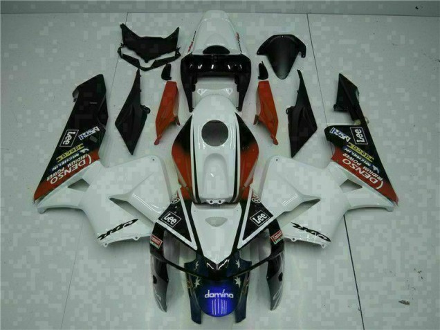 Honda CBR 600 RR 05-06 Verkleidungen - Weiß Rot Schwarz Lee Fabrik Honda CBR 600 RR 05-06 Verkleidungen - Weiß Rot Schwarz Lee Fabrik