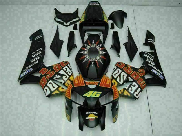 Honda CBR 600 RR 05-06 Motorrad Vollverkleidung - Schwarz Fabrik Honda CBR 600 RR 05-06 Motorrad Vollverkleidung - Schwarz Fabrik