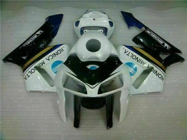 Honda CBR 600 RR 05-06 Verkleidungen & Plastik - Weiß Schwarz Fabrik