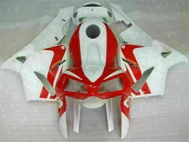 Honda CBR 600 RR 05-06 Verkleidungen & Plastik - Rot Weiß Fabrik