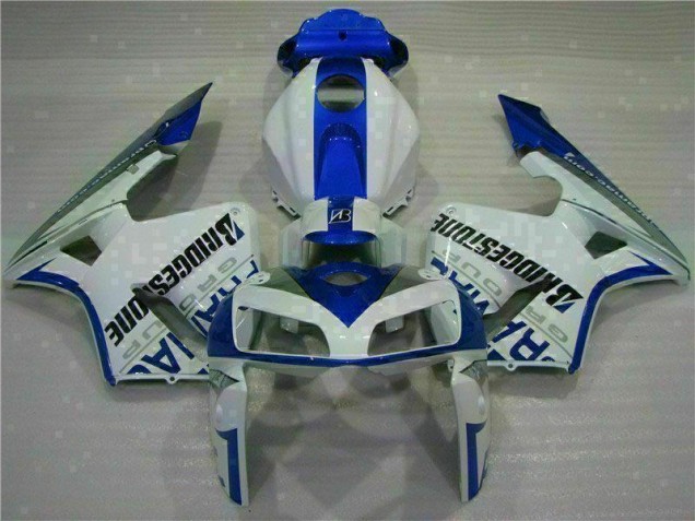 Honda CBR 600 RR 05-06 Vollverkleidung - Weiß Blau Fabrik Honda CBR 600 RR 05-06 Vollverkleidung - Weiß Blau Fabrik