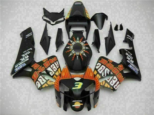 Honda CBR 600 RR 05-06 Verkleidungen - Schwarz Fabrik Honda CBR 600 RR 05-06 Verkleidungen - Schwarz Fabrik