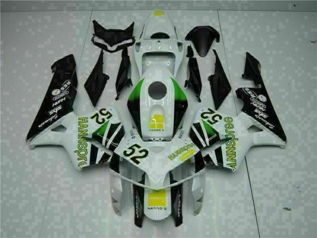 Honda CBR 600 RR 05-06 Verkleidungen - Weiß Gelb Grün 52 Fabrik Honda CBR 600 RR 05-06 Verkleidungen - Weiß Gelb Grün 52 Fabrik