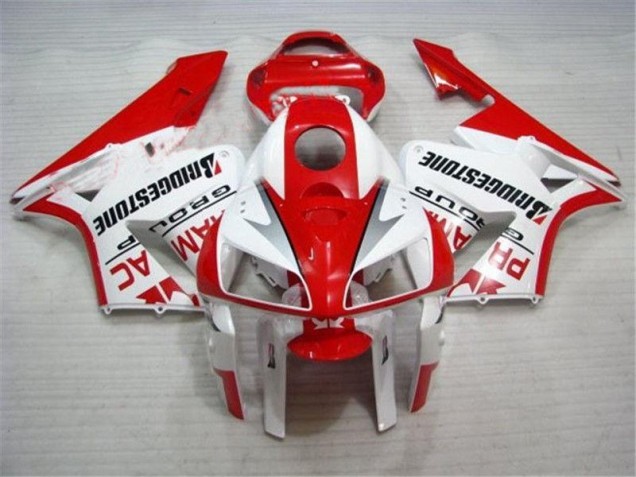 Honda CBR 600 RR 05-06 Verkleidungen Komplett Sets - Rot Weiß Fabrik Honda CBR 600 RR 05-06 Verkleidungen Komplett Sets - Rot Weiß Fabrik