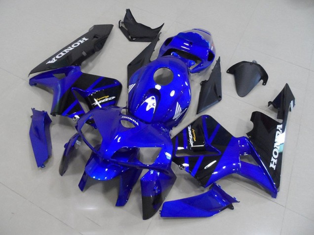 Honda CBR 600 RR 05-06 Verkleidung - Blau Schwarz Fabrik Honda CBR 600 RR 05-06 Verkleidung - Blau Schwarz Fabrik