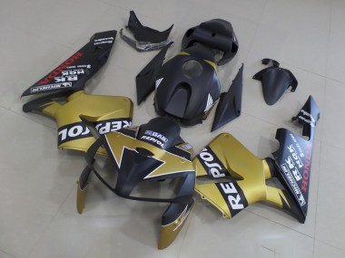 Honda CBR 600 RR 05-06 Verkleidungen - Schwarzgold Repsol Fabrik