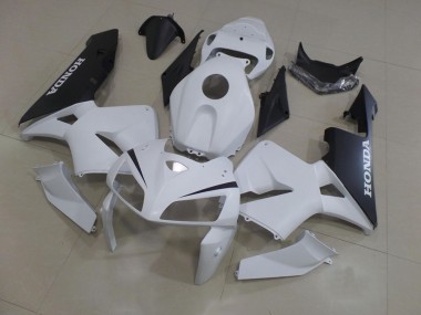 Honda CBR 600 RR 05-06 Verkleidung - Weiß Schwarz Fabrik