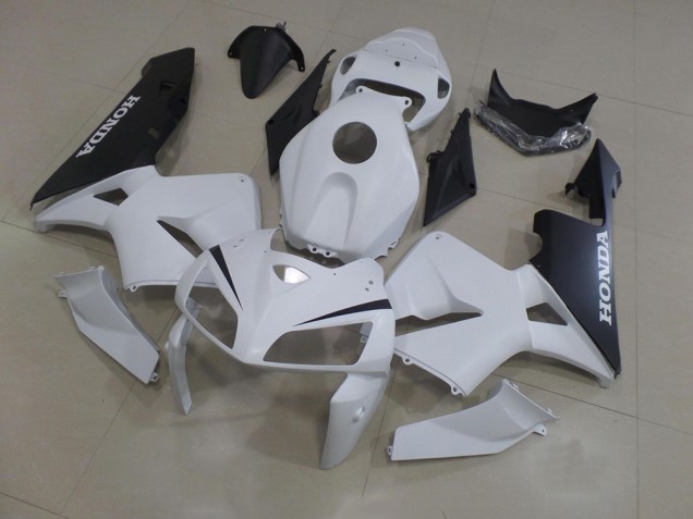 Honda CBR 600 RR 05-06 Verkleidung - Weiß Schwarz Fabrik Honda CBR 600 RR 05-06 Verkleidung - Weiß Schwarz Fabrik