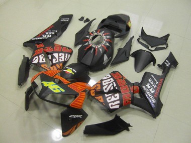 Honda CBR 600 RR 05-06 Verkleidungen - Matt Schwarzer Rossi Fabrik