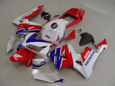 Honda CBR 600 RR 05-06 Verkleidungen - Weiß Blau Rot Motul HRC Fabrik