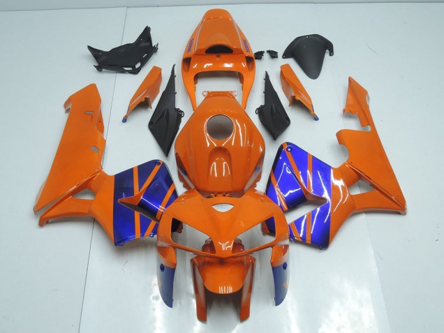 Honda CBR 600 RR 05-06 Verkleidungen - Orange Blau Fabrik Honda CBR 600 RR 05-06 Verkleidungen - Orange Blau Fabrik