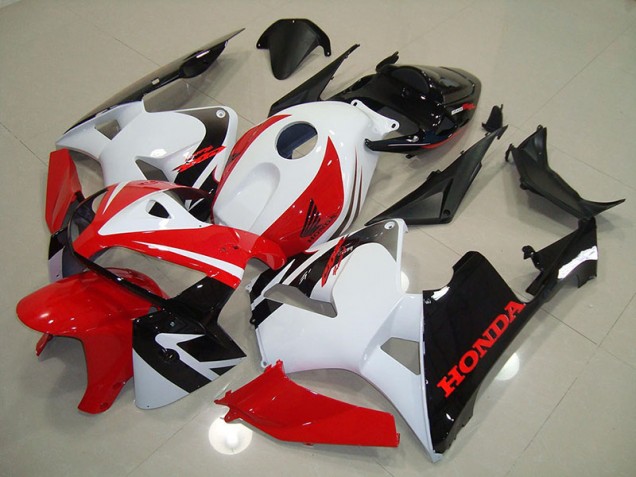 Honda CBR 600 RR 05-06 Verkleidung - Rot Weiß Schwarz Fabrik Honda CBR 600 RR 05-06 Verkleidung - Rot Weiß Schwarz Fabrik