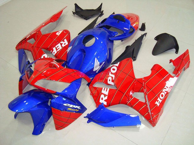 Honda CBR 600 RR 05-06 Verkleidungen - Spider Man Repsol Fabrik Honda CBR 600 RR 05-06 Verkleidungen - Spider Man Repsol Fabrik