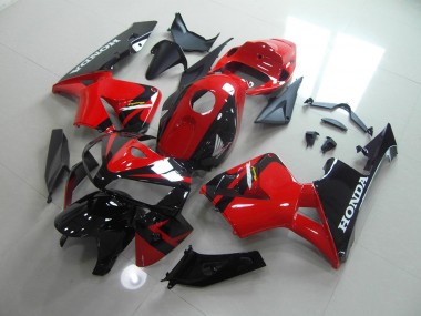 Honda CBR 600 RR 05-06 Verkleidung - Rot Schwarz Fabrik