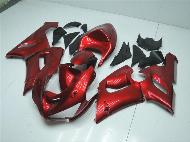 Kawasaki ZX6R 05-06 Verkleidungen - Candy Rot Fabrik Kawasaki ZX6R 05-06 Verkleidungen - Candy Rot Fabrik