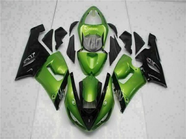 Kawasaki ZX6R 05-06 Verkleidung - Grün Fabrik