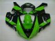 Kawasaki ZX6R 05-06 Verkleidungen - Grün Schwarz Fabrik Kawasaki ZX6R 05-06 Verkleidungen - Grün Schwarz Fabrik