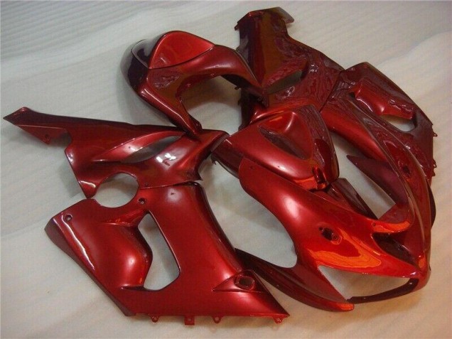 Kawasaki ZX6R 05-06 Verkleidungen - Rot Fabrik Kawasaki ZX6R 05-06 Verkleidungen - Rot Fabrik