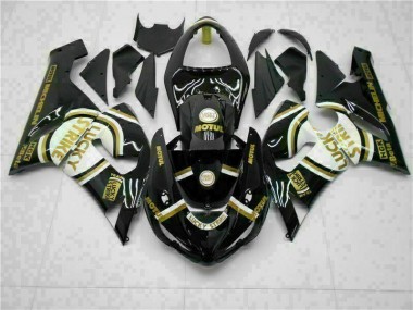 Kawasaki ZX6R 05-06 Verkleidungen & Plastik - Schwarz Fabrik