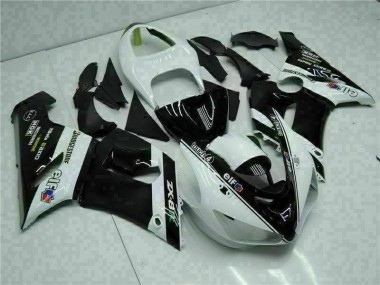 Kawasaki ZX6R 05-06 Verkleidung - Rot Schwarz Fabrik