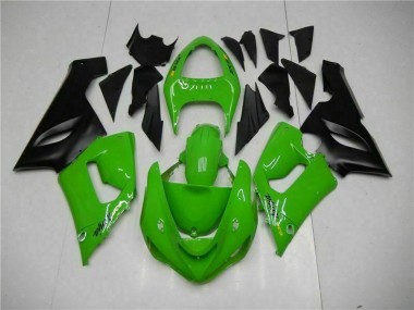 Kawasaki ZX6R 05-06 Vollverkleidung - Grün Fabrik