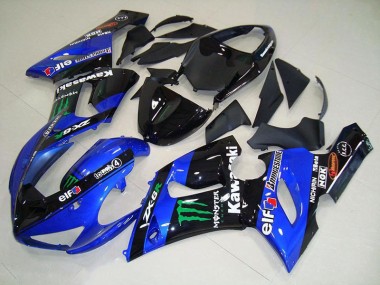 Kawasaki ZX6R 05-06 Verkleidungen - Bonbon blau Monster Fabrik
