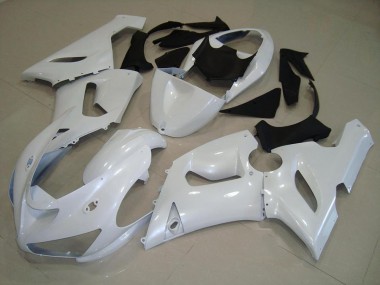 Kawasaki ZX6R 05-06 Verkleidungen - Dunkel Perl Weiß Fabrik