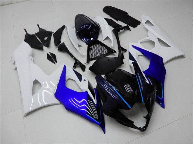 Suzuki GSXR 1000 K5 05-06 Verkleidungen & Plastik - Blau Weiß Fabrik Suzuki GSXR 1000 K5 05-06 Verkleidungen & Plastik - Blau Weiß Fabrik