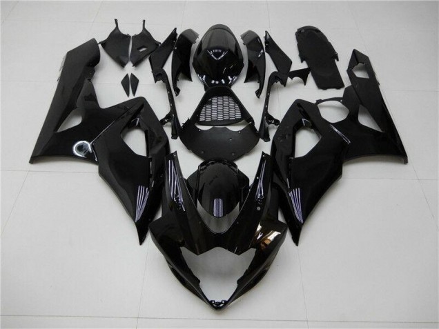 Suzuki GSXR 1000 K5 05-06 Verkleidungen - Glänzend Schwarz Fabrik Suzuki GSXR 1000 K5 05-06 Verkleidungen - Glänzend Schwarz Fabrik