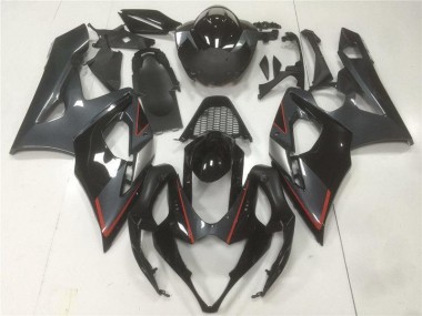 Suzuki GSXR 1000 K5 05-06 Verkleidungen - Schwarz Grau Fabrik