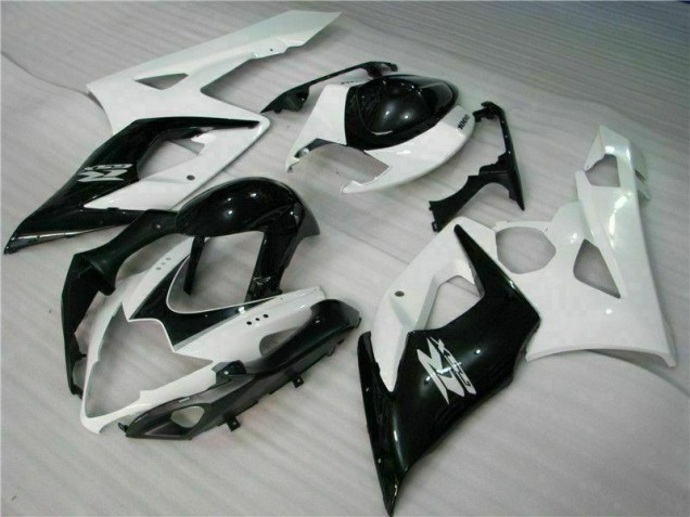 Suzuki GSXR 1000 K5 05-06 Vollverkleidung - Weiß Schwarz Fabrik Suzuki GSXR 1000 K5 05-06 Vollverkleidung - Weiß Schwarz Fabrik