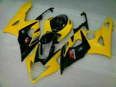 Suzuki GSXR 1000 K5 05-06 Verkleidungen - Gelb Schwarz Fabrik