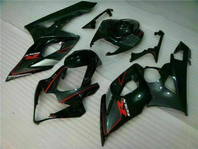 Suzuki GSXR 1000 K5 05-06 Vollverkleidung - Schwarz Fabrik