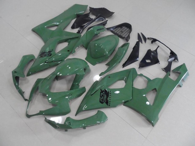 Suzuki GSXR 1000 K5 05-06 Verkleidungen - Glänzendes Armee Grün Fabrik Suzuki GSXR 1000 K5 05-06 Verkleidungen - Glänzendes Armee Grün Fabrik
