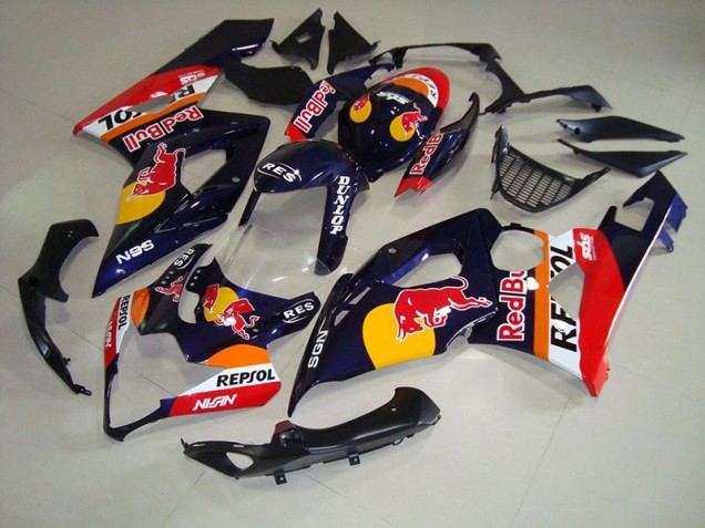 Suzuki GSXR 1000 K5 05-06 Verkleidungen - Rot Bull Repsol Fabrik Suzuki GSXR 1000 K5 05-06 Verkleidungen - Rot Bull Repsol Fabrik