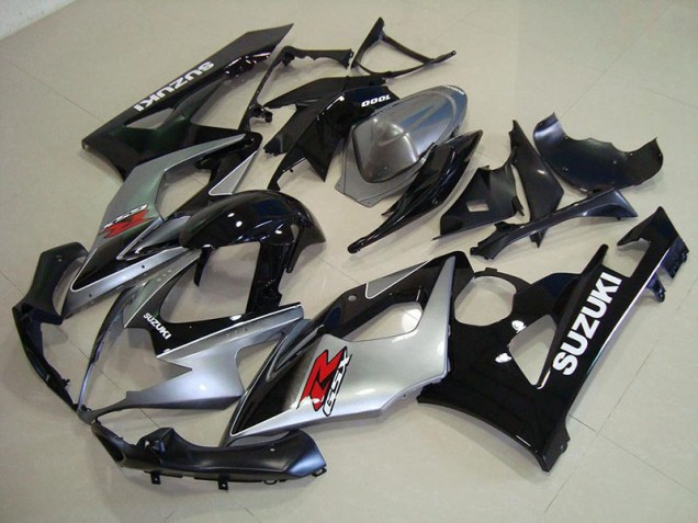 Suzuki GSXR 1000 K5 05-06 Verkleidung - Grau Schwarz Fabrik Suzuki GSXR 1000 K5 05-06 Verkleidung - Grau Schwarz Fabrik