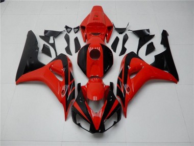 Honda CBR 1000 RR 06-07 Verkleidungen - Rot Schwarz Fabrik