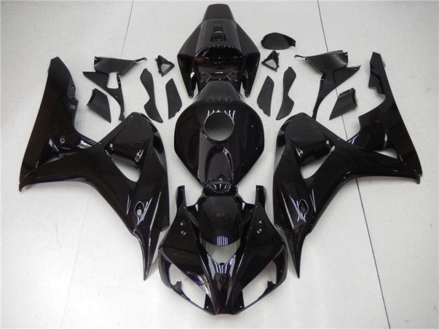Honda CBR 1000 RR 06-07 Vollverkleidung - Glänzend Schwarz Fabrik Honda CBR 1000 RR 06-07 Vollverkleidung - Glänzend Schwarz Fabrik