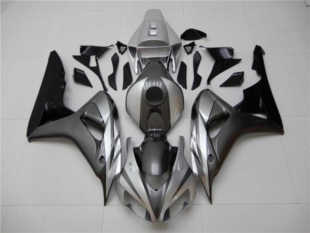 Honda CBR 1000 RR 06-07 Verkleidungen - Schwarz Silber Grau Fabrik Honda CBR 1000 RR 06-07 Verkleidungen - Schwarz Silber Grau Fabrik