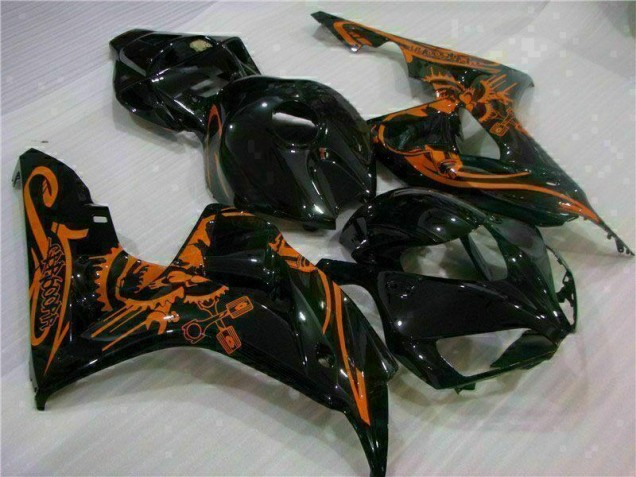 Honda CBR 1000 RR 06-07 Verkleidungen - Braun Schwarz Fabrik Honda CBR 1000 RR 06-07 Verkleidungen - Braun Schwarz Fabrik